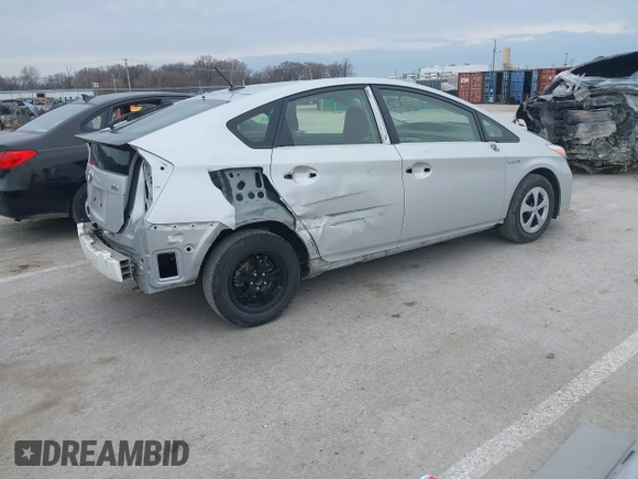 2015 Toyota Prius Four with VIN JTDKN3DU8F0431901, listed as a IAAI auction lot 41718402 with 130,169 mi miles. Bid and sale history available at carsss.com. Image 4.