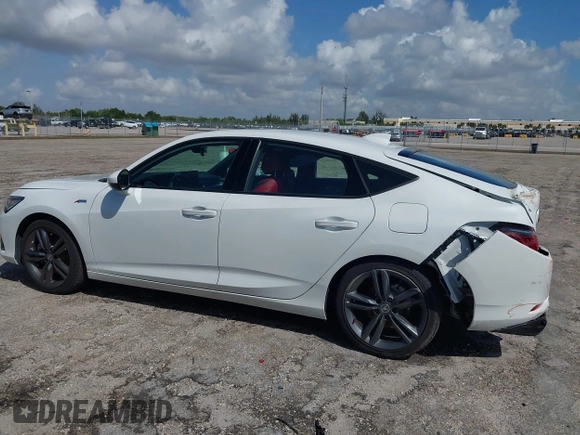 2024 Acura Integra w/A-Spec Package with VIN 19UDE4H32RA025760, listed as a IAAI auction lot 41923473 with 6,448 mi miles and . Bid and sale history available at DreamBid. Image 14.