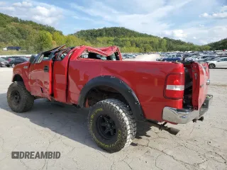 2004 Ford F-150 XL with VIN 1FTRF14504NC70758, listed as a Copart auction lot 72638024 with Not Provided miles and Salvage Title. Bid and sale history available at DreamBid. Image 2.