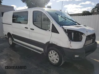 2024 Ford Transit Cargo with VIN 1FTBR1Y85RKA33351, listed as a Copart auction lot 84259294 with 4,169 mi miles and Clean Title. Bid and sale history available at DreamBid. Image 4.