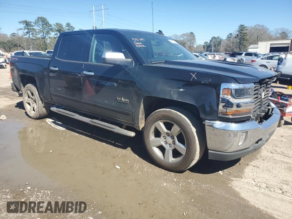 2018 Chevrolet Silverado 1500 LT with VIN 3GCUKREC3JG563639, listed as a Copart auction lot 46690685 with 182,966 mi miles and Salvage Title. Bid and sale history available at carsss.com. Image 4.