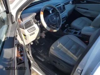 2016 Kia Sorento EX with VIN 5XYPHDA16GG047107, listed as a Copart auction lot 42509755 with 135,642 mi miles and Salvage Title. Bid and sale history available at carsss.com. Image 8.