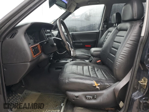 1998 Jeep Grand Cherokee with VIN 1J4FX48S1WC244308, listed as a Copart auction lot 74384714 with Not provided miles and Non repairable. Bid and sale history available at DreamBid. Image 7.