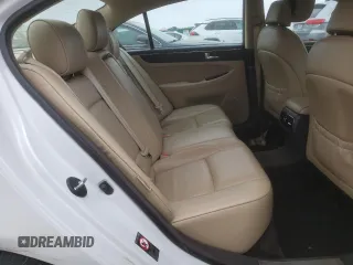 2009 Hyundai Genesis with VIN KMHGC46E29U039092, listed as a Copart auction lot 51525935 with 83,191 mi miles and Salvage Title. Bid and sale history available at DreamBid. Image 10.