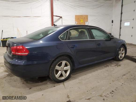 2012 Volkswagen Passat SE with VIN 1VWBP7A30CC011599, listed as a Copart auction lot 47373265 with 131,840 mi miles and Clean Title. Bid and sale history available at carsss.com. Image 3.