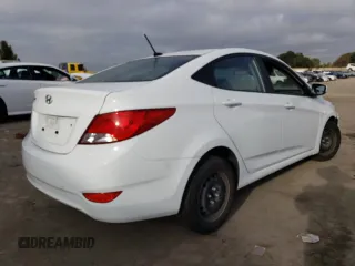 2017 Hyundai Accent SE with VIN KMHCT4AEXHU171585, listed as a Copart auction lot 75703923 with Not Provided miles. Bid and sale history available at carsss.com. Image 3.