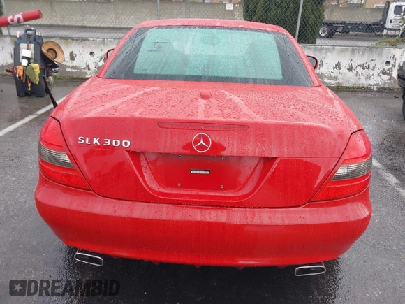 2009 Mercedes-Benz SLK-Class 3.0L with VIN WDBWK54F69F191027, listed as a IAAI auction lot 41809020 with 70,932 mi miles. Bid and sale history available at carsss.com. Image 16.