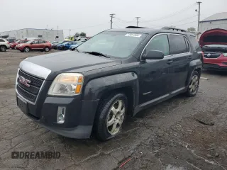 2011 GMC Terrain SLE-2 with VIN 2CTFLTE58B6218614, listed as a Copart auction lot 72851884 with 164,818 mi miles and Salvage Title. Bid and sale history available at carsss.com. Image 1.
