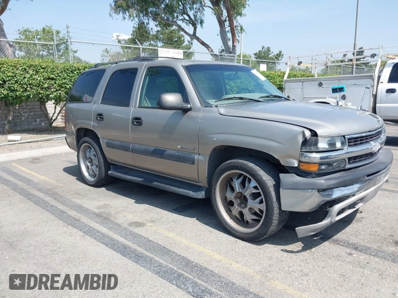 2002 Chevrolet Tahoe LS with VIN 1GNEC13Z22R173568, listed as a IAAI auction lot 42477491 with 277,090 mi miles and . Bid and sale history available at DreamBid. Image 1.
