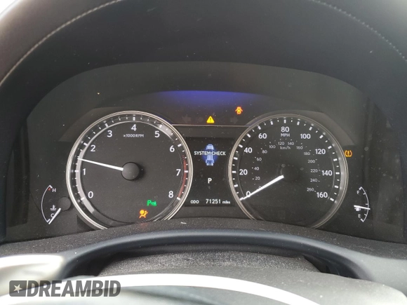 2015 Lexus GS 350 with VIN JTHCE1BL1FA004829, listed as a Copart auction lot 70366704 with 71,251 mi miles and Salvage Title. Bid and sale history available at carsss.com. Image 9.