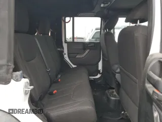2017 Jeep Wrangler Unlimited Sport with VIN 1C4BJWDG2HL551380, listed as a Copart auction lot 48792195 with 0 mi miles and Salvage Title. Bid and sale history available at carsss.com. Image 11.