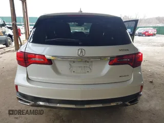 2017 Acura MDX with VIN 5FRYD4H39HB016948, listed as a IAAI auction lot 41886584 with 100,853 mi miles. Bid and sale history available at carsss.com. Image 16.