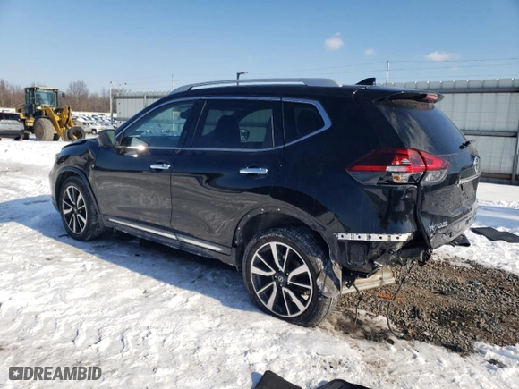 2020 Nissan Rogue SL with VIN 5N1AT2MV7LC718768, listed as a Copart auction lot 42089545 with 95,544 mi miles and Salvage Title. Bid and sale history available at carsss.com. Image 2.