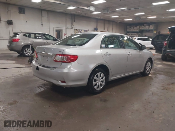 2011 Toyota Corolla L with VIN 2T1BU4EE3BC559009, listed as a IAAI auction lot 41835470 with 156,077 mi miles and . Bid and sale history available at DreamBid. Image 4.