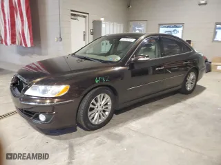 2011 Hyundai Azera Limited with VIN KMHFC4DF0BA526693, listed as a Copart auction lot 74749154 with 134,613 mi miles and Salvage Title. Bid and sale history available at carsss.com. Image 1.