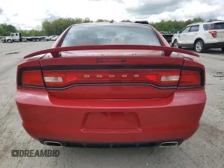 2012 Dodge Charger SXT with VIN 2C3CDXHG5CH178776, listed as a Copart auction lot 56191355 with Not Provided miles and Salvage Title. Bid and sale history available at DreamBid. Image 6.