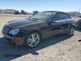 2008 Mercedes-Benz CLK 350 with VIN WDBTK56F78F251699, listed as a Copart auction lot 66956204 with 170,041 mi miles and Salvage Title. Bid and sale history available at DreamBid. Image 1.