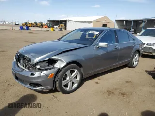 2011 Mercedes-Benz S-Class S 550 with VIN WDDNG8GB5BA361783, listed as a Copart auction lot 52692815 with 112,671 mi miles and Salvage Title. Bid and sale history available at carsss.com. Image 1.