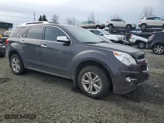 2013 Chevrolet Equinox LTZ with VIN 2GNFLGE37D6256850, listed as a Copart auction lot 45194175 with 119,124 mi miles and Clean Title. Bid and sale history available at carsss.com. Image 4.