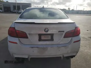 2013 BMW M5 with VIN WBSFV9C56DD096389, listed as a Copart auction lot 44951815 with 123,256 mi miles and Salvage Title. Bid and sale history available at carsss.com. Image 6.