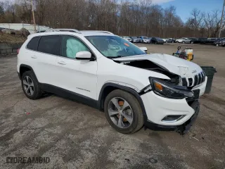 2019 Jeep Cherokee Limited with VIN 1C4PJMDXXKD363508, listed as a Copart auction lot 50491475 with 59,570 mi miles and Salvage Title. Bid and sale history available at carsss.com. Image 4.