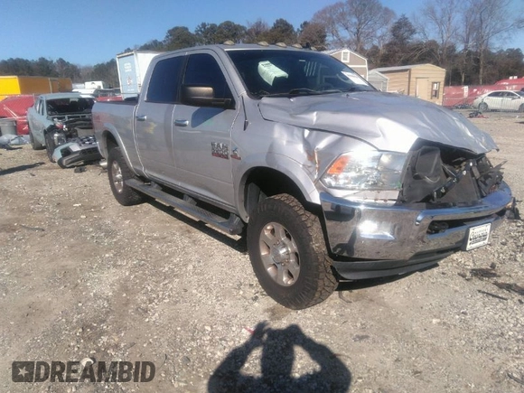 2017 Ram 2500 Big Horn with VIN 3C6UR5DL3HG613026, listed as a IAAI auction lot 41168929 with 110,708 mi miles. Bid and sale history available at carsss.com. Image 1.