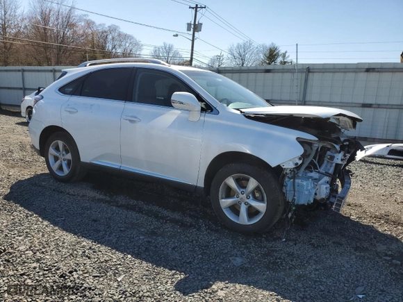 2013 Lexus RX 350 with VIN 2T2BK1BA6DC158820, listed as a Copart auction lot 49606795 with 50,933 mi miles and Salvage Title. Bid and sale history available at carsss.com. Image 4.