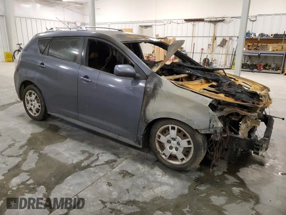 2009 Pontiac Vibe with VIN 5Y2SM67039Z411455, listed as a Copart auction lot 77417404 with Not Provided miles and Salvage Title. Bid and sale history available at carsss.com. Image 4.