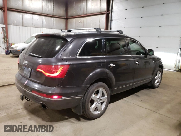2013 Audi Q7 Premium Plus с VIN WA1LGAFE7DD012060, выставлен на аукционе Copart как лот 61245455 с пробегом 95 833 миль миль и Списание • Salvage title. История ставок и продаж доступна на DreamBid. Изображение 3.