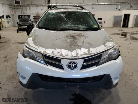 2014 Toyota RAV4 Limited with VIN 2T3DFREV1EW206987, listed as a Copart auction lot 54380345 with 0 mi miles and Non Repairable. Bid and sale history available at carsss.com. Image 5.