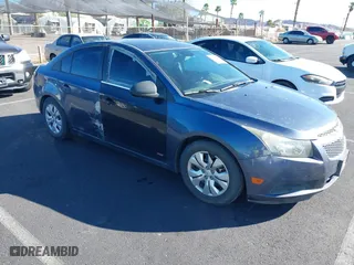 2013 Chevrolet Cruze LS with VIN 1G1PA5SG7D7254474, listed as a IAAI auction lot 41666957 with 169,172 mi miles. Bid and sale history available at carsss.com. Image 1.