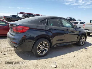 2016 BMW X6 xDrive50i with VIN 5UXKU6C56G0R33806, listed as a Copart auction lot 53855165 with 144,274 mi miles and Clean Title. Bid and sale history available at DreamBid. Image 3.