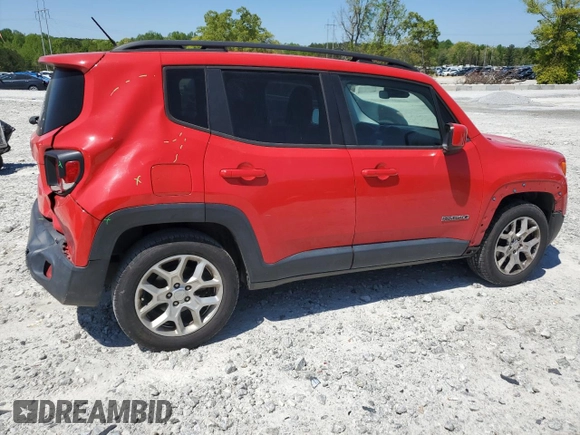 2016 Jeep Renegade Latitude z VIN ZACCJABT4GPC49204, wystawiony jako Copart lot #53320035 z przebiegiem 142 521 mil mil oraz Szkoda całkowita • Salvage title. Historia ofert i sprzedaży dostępna na DreamBid. Obrazek 3.