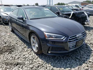 2018 Audi A5 Sportback Premium Plus with VIN WAUENCF54JA100459, listed as a Copart auction lot 53349513 with 48,719 mi miles. Bid and sale history available at carsss.com. Image 4.