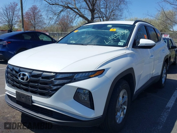 2022 Hyundai Tucson SEL с VIN 5NMJBCAE5NH106221, выставлен на аукционе IAAI как лот 41935350 с пробегом Не указан миль и . История ставок и продаж доступна на DreamBid. Изображение 2.
