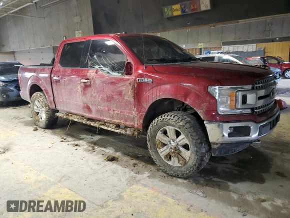 2018 Ford F-150 XL with VIN 1FTEW1EPXJKD51911, listed as a Copart auction lot 45887105 with 117,211 mi miles and Clean Title. Bid and sale history available at carsss.com. Image 4.