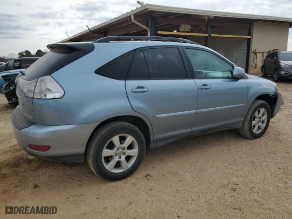 2005 Lexus RX 330 with VIN 2T2HA31U45C081631, listed as a Copart auction lot 46937595 with 163,672 mi miles and Salvage Title. Bid and sale history available at carsss.com. Image 3.