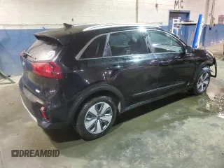 2021 Kia Niro LX with VIN KNDCB3LC1M5486275, listed as a Copart auction lot 84012494 with 25,425 mi miles and Salvage Title. Bid and sale history available at carsss.com. Image 3.