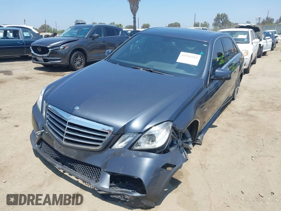2012 Mercedes-Benz E 350 Luxury with VIN WDDHF5KB7CA571647, listed as a IAAI auction lot 42754323 with 252,078 mi miles and . Bid and sale history available at DreamBid. Image 2.
