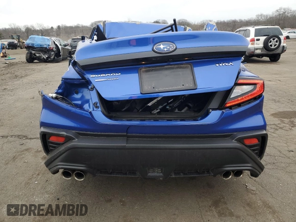 2024 Subaru WRX with VIN JF1VBAB60R9801484, listed as a Copart auction lot 87291904 with 2,887 mi miles and Salvage Title. Bid and sale history available at carsss.com. Image 6.
