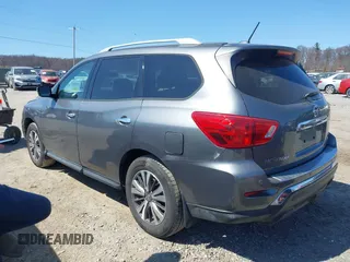 2017 Nissan Pathfinder SL with VIN 5N1DR2MM1HC643706, listed as a IAAI auction lot 41907925 with 88,577 mi miles. Bid and sale history available at carsss.com. Image 3.
