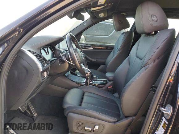 2019 BMW X3 M40i with VIN 5UXTS3C54K0Z05732, listed as a Copart auction lot 45658765 with 103,357 mi miles and Salvage Title. Bid and sale history available at DreamBid. Image 7.