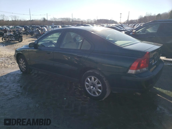 2001 Volvo S60 with VIN YV1RS61R812070508, listed as a Copart auction lot 87254354 with 116,070 mi miles and Clean Title. Bid and sale history available at carsss.com. Image 2.