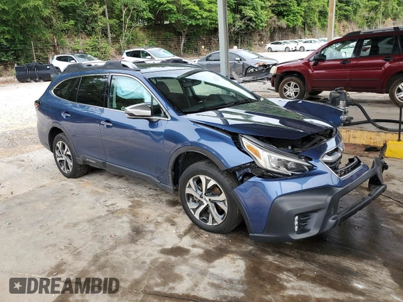 2022 Subaru Outback Touring with VIN 4S4BTAPC8N3196874, listed as a Copart auction lot 56308165 with 44,463 mi miles and Salvage title. Bid and sale history available at DreamBid. Image 4.