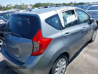 2015 Nissan Note SV with VIN 3N1CE2CP4FL403772, listed as a IAAI auction lot 41308933 with 137,688 mi miles and . Bid and sale history available at DreamBid. Image 4.