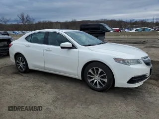 2017 Acura TLX with VIN 19UUB1F37HA002676, listed as a Copart auction lot 48238855 with 110,143 mi miles and Salvage Title. Bid and sale history available at carsss.com. Image 4.