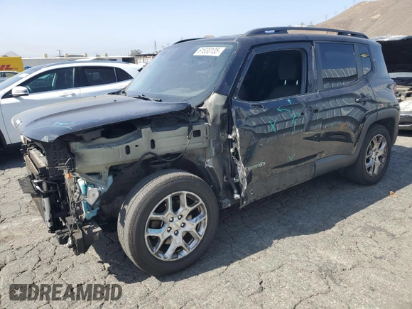 2017 Jeep Renegade Latitude с VIN ZACCJABB8HPF20239, выставлен на аукционе Copart как лот 61830135 с пробегом 307 586 миль миль и Списание • Salvage title. История ставок и продаж доступна на DreamBid. Изображение 1.