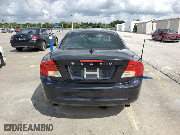 2012 Volvo C70 T5 with VIN YV1672MC3CJ130059, listed as a Copart auction lot 74256304 with 23,905 mi miles and Non Repairable. Bid and sale history available at carsss.com. Image 6.