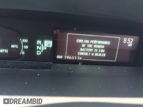 2015 Toyota Prius Four with VIN JTDKN3DU4F2004848, listed as a IAAI auction lot 42377225 with 196,511 mi miles and . Bid and sale history available at DreamBid. Image 15.