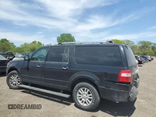 2014 Ford Expedition Max Limited с VIN 1FMJK2A57EEF16401, выставлен на аукционе Copart как лот 55783615 с пробегом 247 769 миль миль и Списание • Salvage title. История ставок и продаж доступна на DreamBid. Изображение 2.